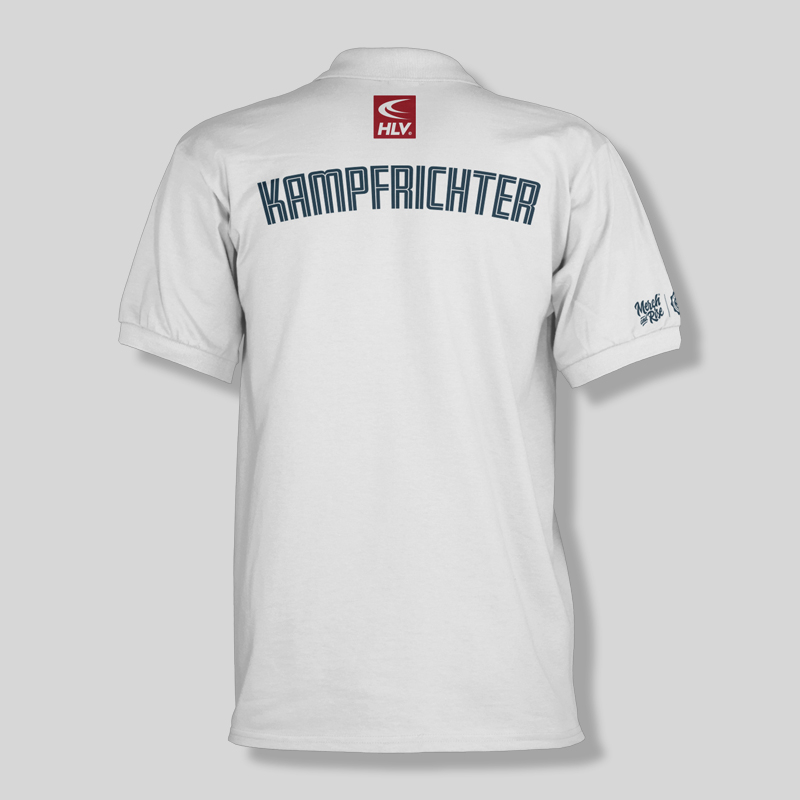 HLV© Kampfrichter - Poloshirt, weiss